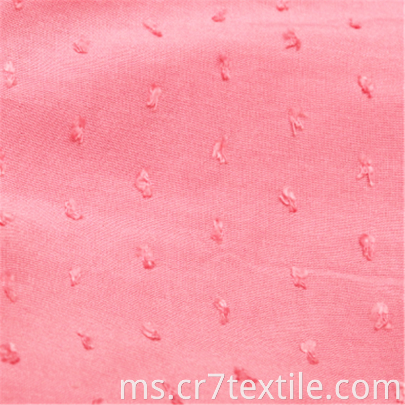 Fashional Jacquard Cut Flowers Dyed Yarn Rayon Fabric